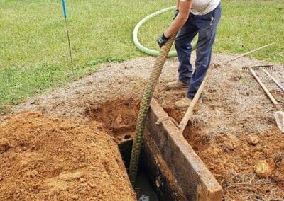 Palmetto Septic & Utilities | Gray Court, SC | pumping out residential septic tank
